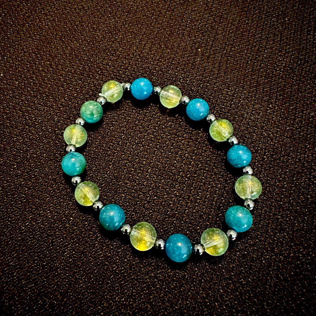 Handcrafted Genuine Gemstones Bracelet